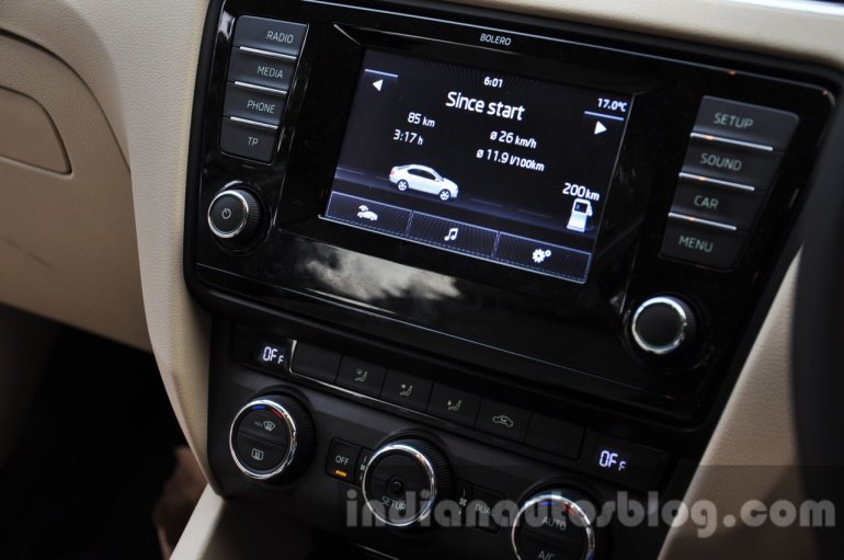 Skoda Octavia MID readout