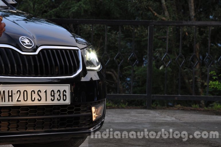 Skoda Octavia front fascia