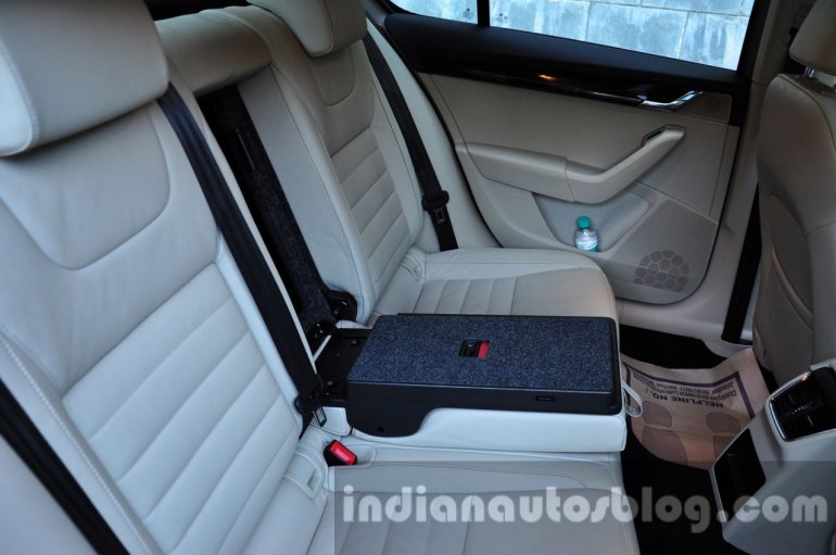 Skoda Octavia rear seat comfort