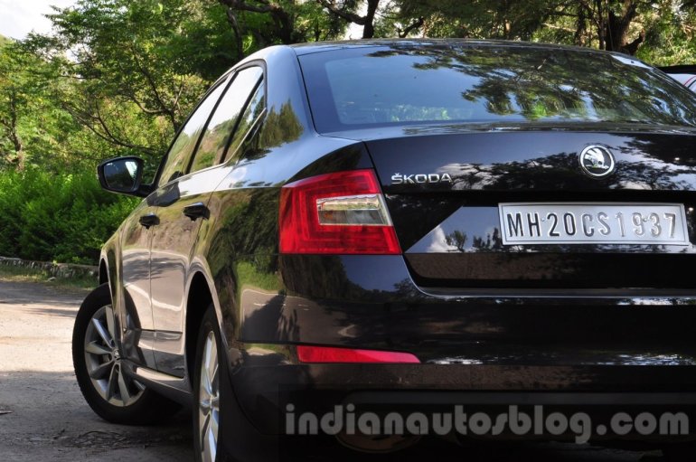 Skoda Octavia rear