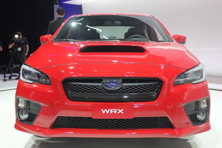 2015 Subaru WRX front fascia
