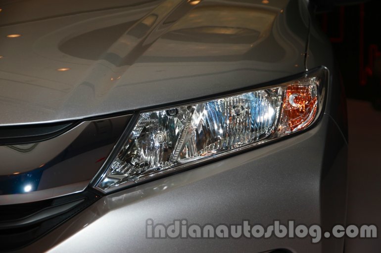 All New Honda City in India headlight