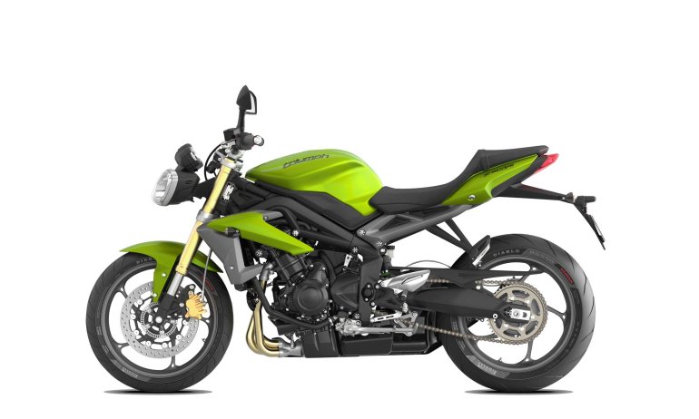 Triumph Street Triple studio