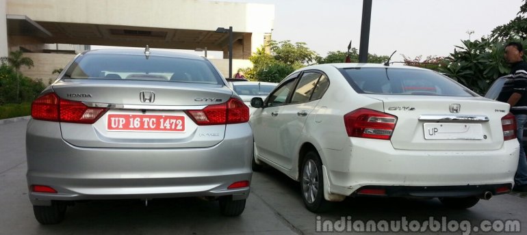 2014 Honda City vs Old City rear