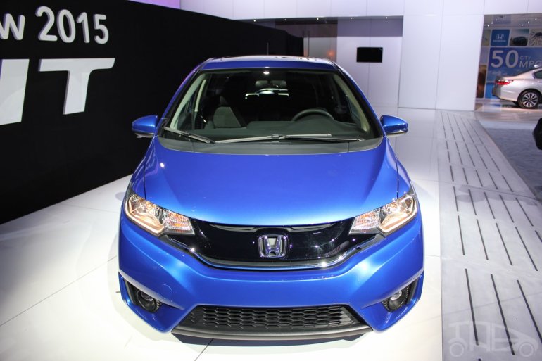 2015 Honda Fit at 2014 NAIAS front fascia