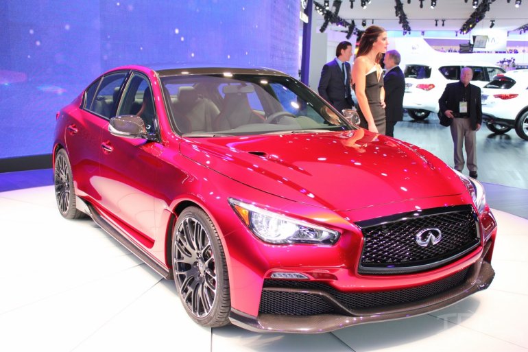 Infiniti Q50 Eau Rouge Concept Showcased At Naias