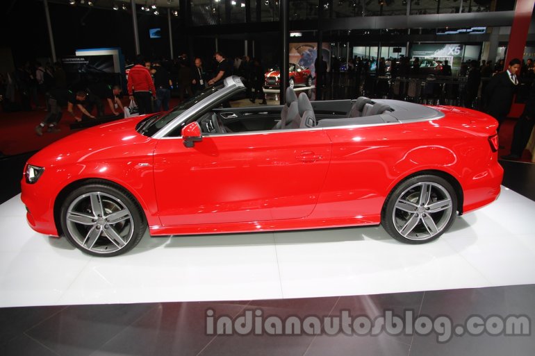 Audi A3 Cabriolet at Auto Expo 2014 side 2