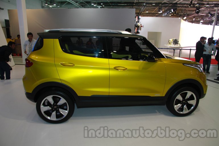 Chevrolet Adra Concept Side at Auto Expo 2014