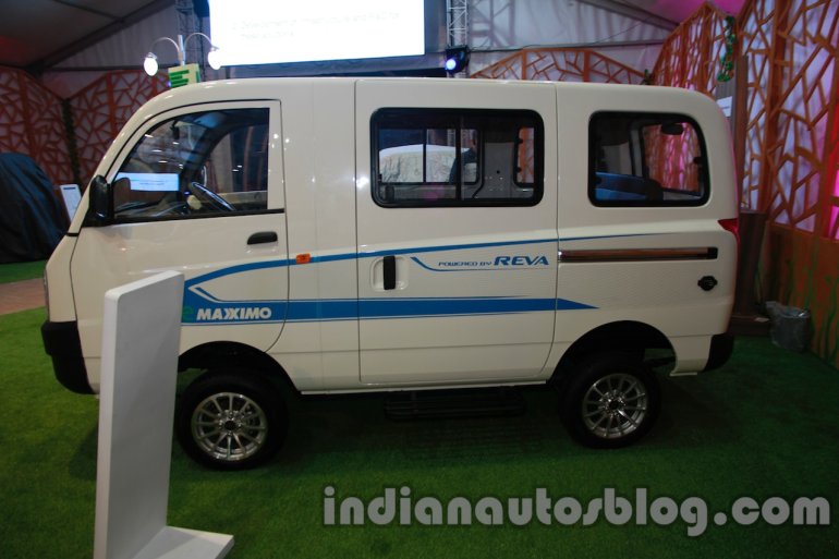 Mahindra Maxximo electric Auto Expo side