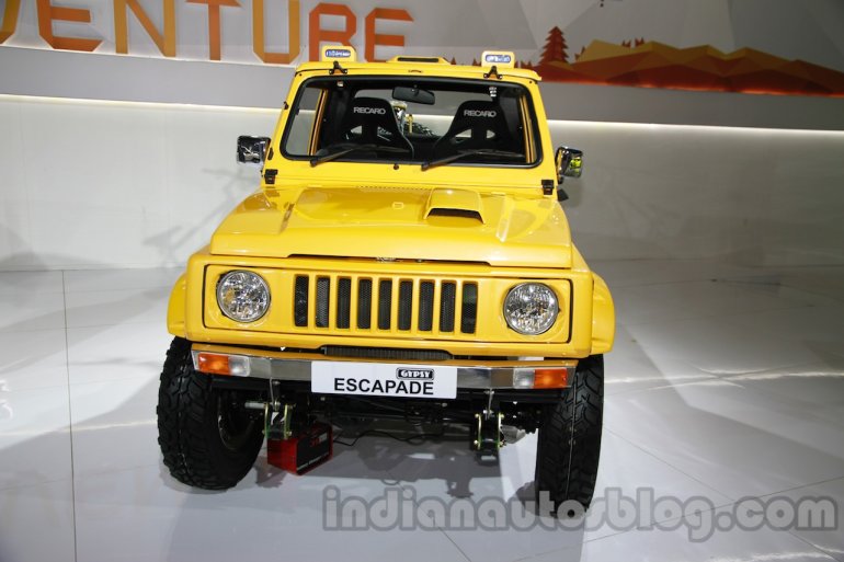 Maruti Grand Vitara Luxion And Maruti Gypsy Escapade Shown