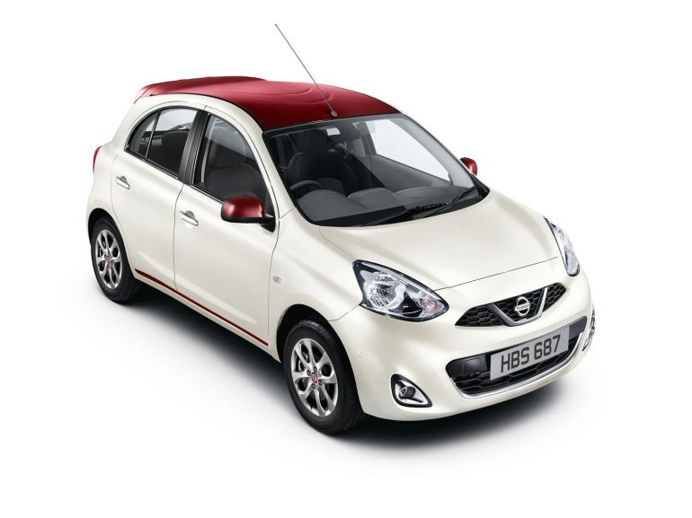 Nissan Micra Limited Edition UK white