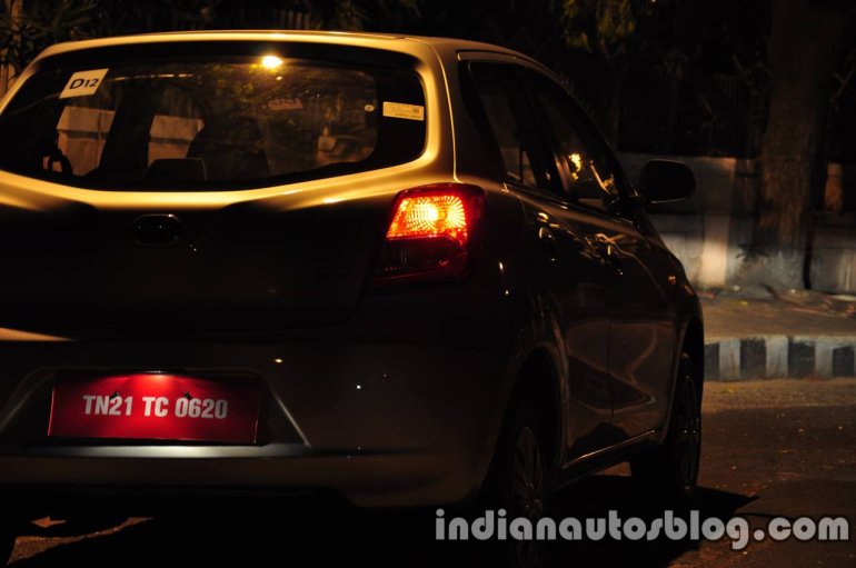 Datsun Go review image rear