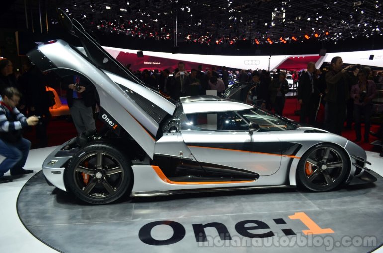 Koenigsegg One:1 unveiled in Geneva