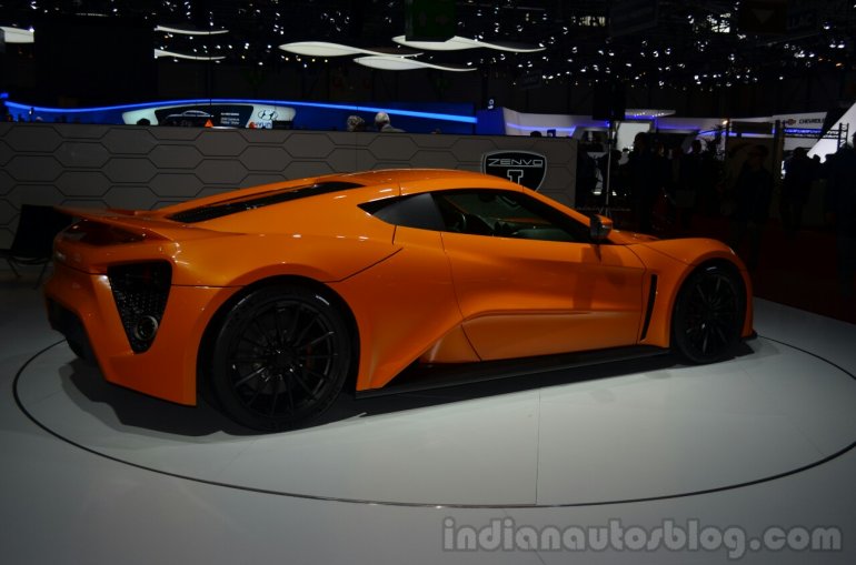 Zenvo ST1 rear three quarters at Geneva Motor Show