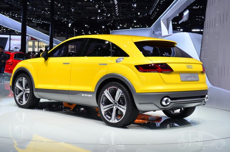 Audi TT Offroad Concept rear three quarters