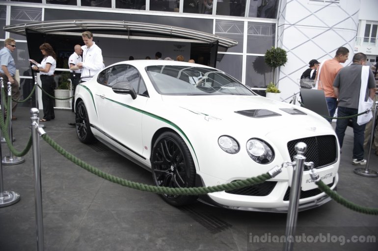Bentley Continental GT3-R at Goodwood Festival of Speed 2014 front three quarters