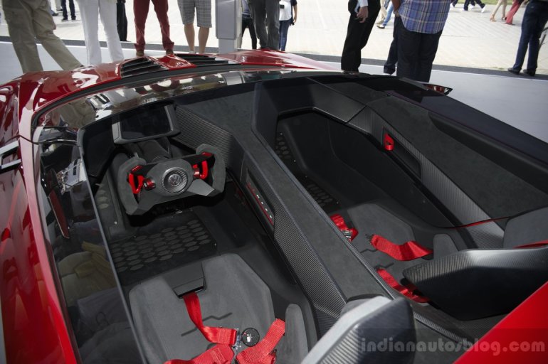 VW GTI Roadster dashboard at the 2014 Goodwood Festival of Speed
