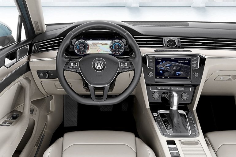 2015 VW Passat press image dashboard