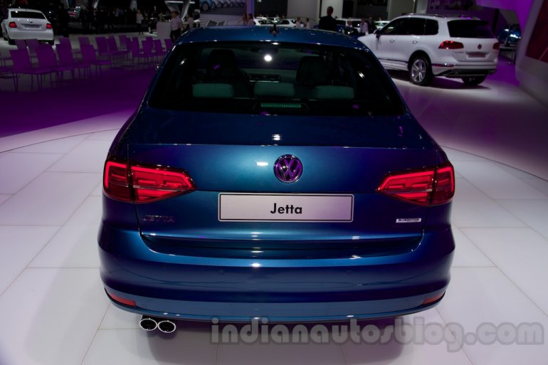 2015 VW Jetta facelift at the 2014 Moscow Motor rear