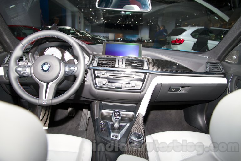 BMW M3 Sedan at the 2014 Moscow Motor Show interior