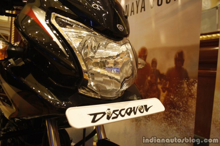 Bajaj Discover 150 F Launch headlamp