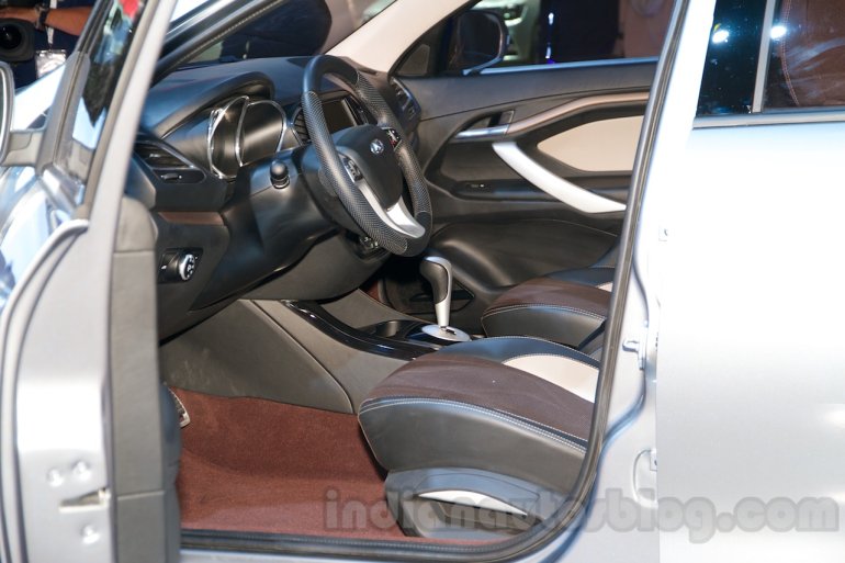 Lada Vesta Concept interior at the Moscow Motor Show 2014