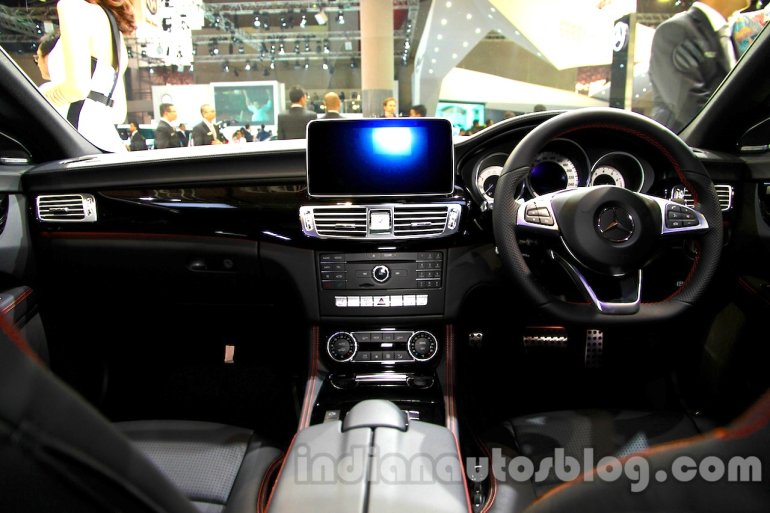 2015 Mercedes CLS dashboard at the 2014 Indonesia International Motor Show