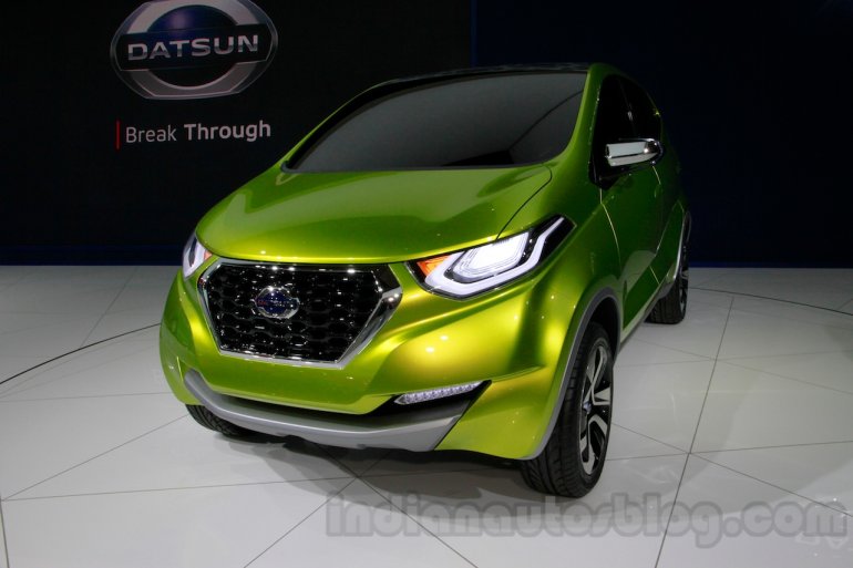 Datsun redi-GO at the 2014 Indonesia International Motor Show front
