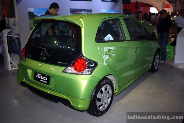 Honda Brio Modulo rear right three quarter at the CAMPI 2014
