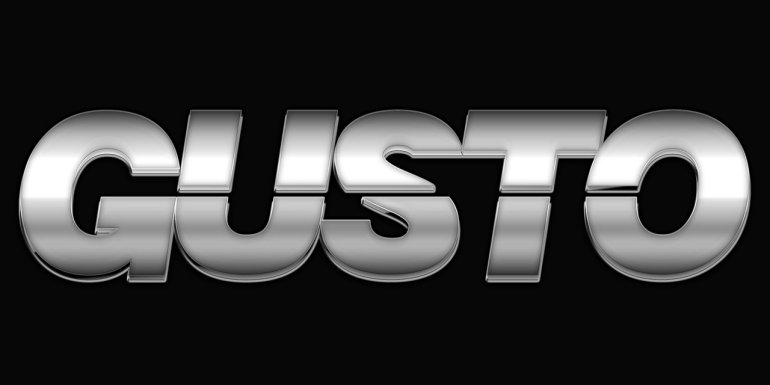 Mahindra Gusto typeface