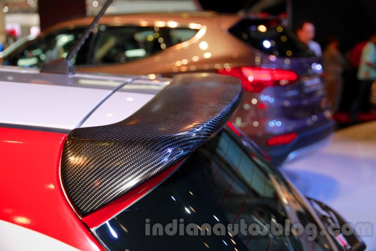 Sporty Hyundai Grand i10 at the 2014 Indonesia International Motor Show spoiler