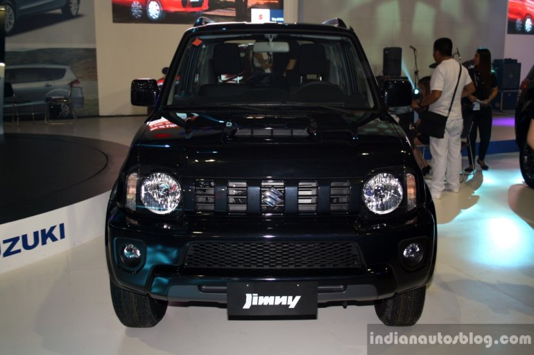 Suzuki Jimny front at the 2014 CAMPI