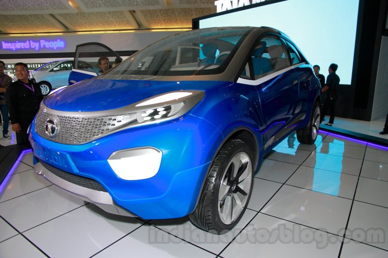 Tata Nexon at the 2014 Indonesia International Motor Show front quarters