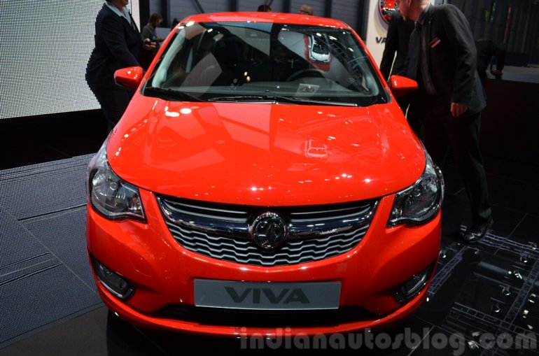 Vauxhall Viva front at the 2015 Geneva Motor Show