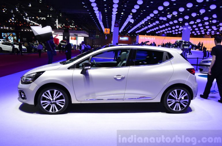 Renault Clio Initiale Paris side at the 2014 Paris Motor Show