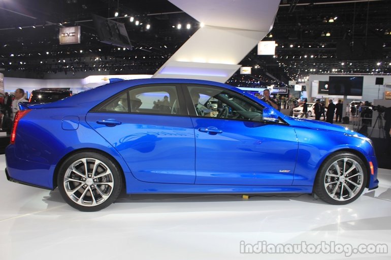 2016 Cadillac ATS-V Sedan side at the 2014 Los Angeles Auto Show