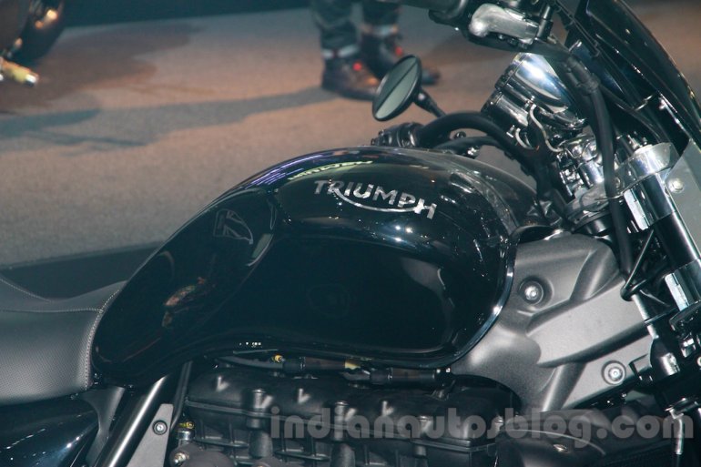 Triumph Rocket X Special Edition tank at EICMA 2014