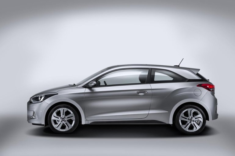 2015 Hyundai i20 Coupe profile