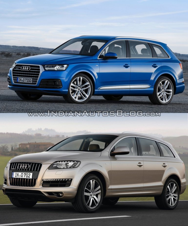 2016 Audi Q7 vs 2012 Audi Q7