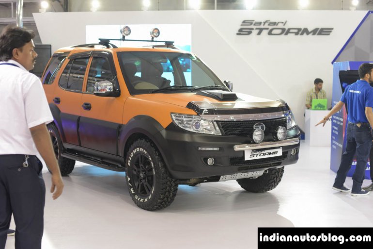 Modified Tata Safari Storme at Autocar Performance Show 2014