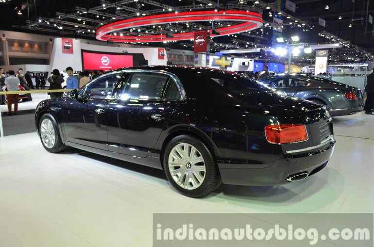 New Bentley Flying Spur rear quarter at 2014 Thailand Motor Expo