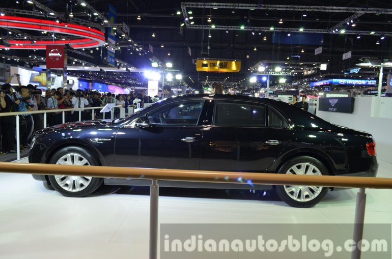 New Bentley Flying Spur side at 2014 Thailand Motor Expo