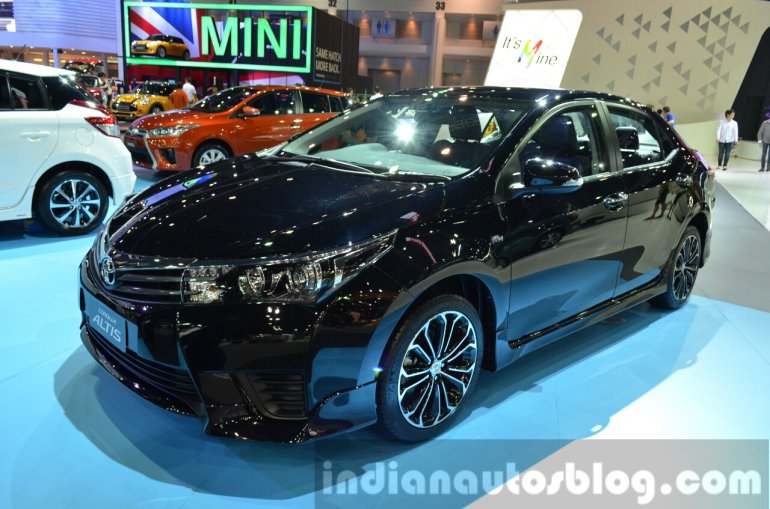 2014 Toyota Corolla Altis ESport showcased at Thailand