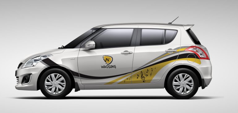 Maruti Swift Windsong Edition side