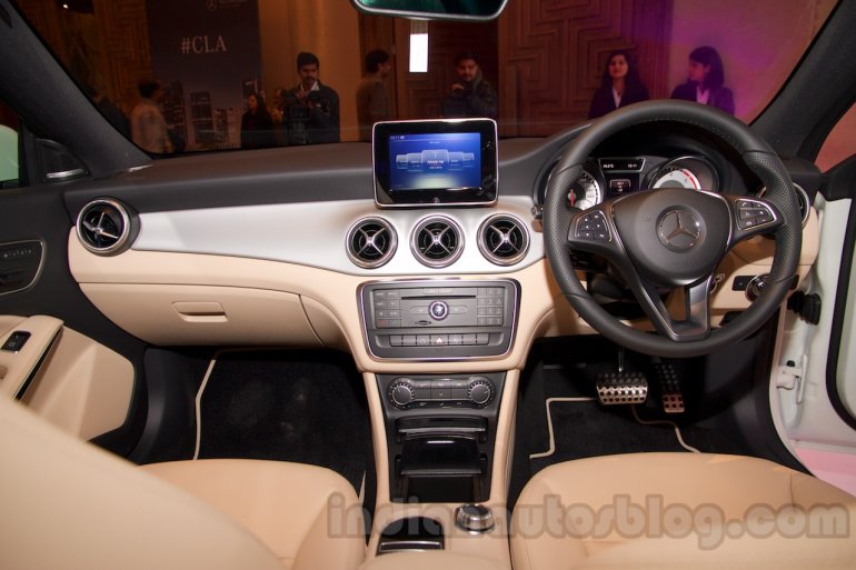 Mercedes CLA dashboard India launch