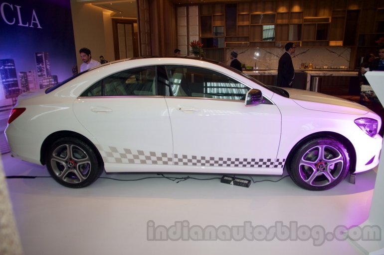 Mercedes CLA side India launch