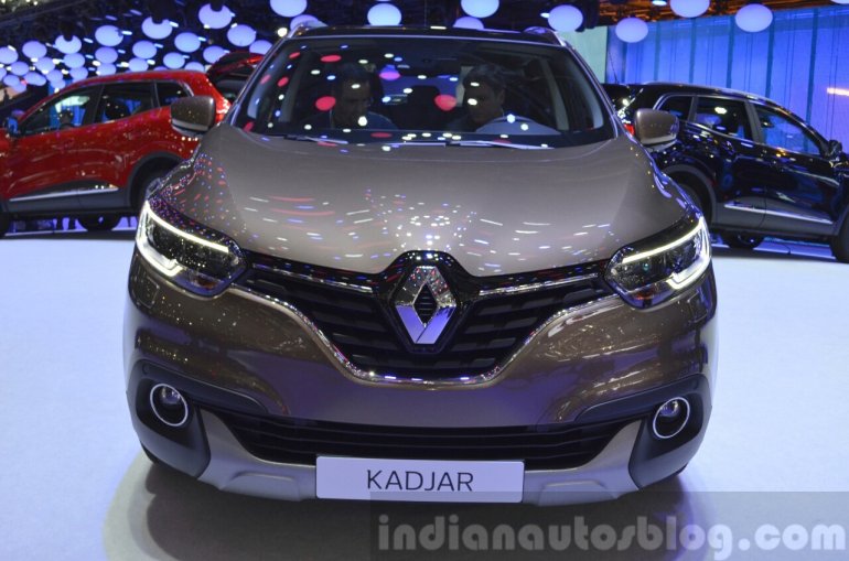 2015 Renault Kadjar front view at 2015 Geneva Motor Show