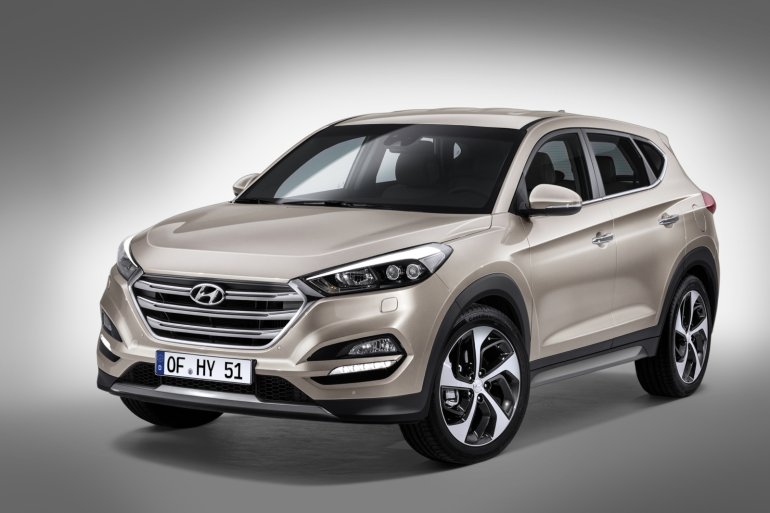 2016 Hyundai Tucson first live image