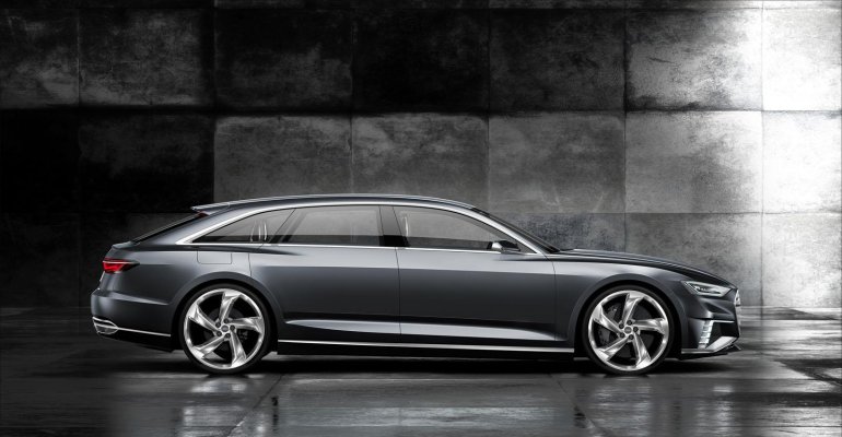 Audi Prologue Avant Concept side view
