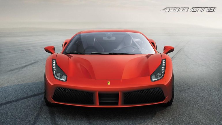 Ferrari 488 GTB press shot